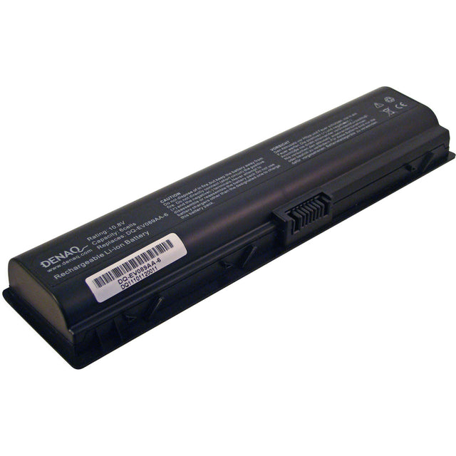 DENAQ 6-Cell 5200mAh Li-Ion Laptop Battery for HP G6000, G7000; Pavilion DV2000 Series, Pavilion DV6000 Series; Presario A900, C700, F500, F700, V3000, V6000