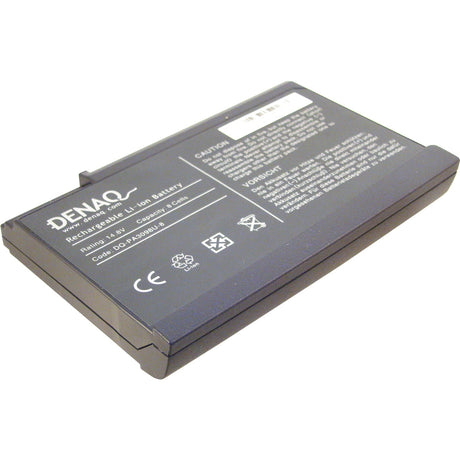 DENAQ 8-Cell 5200mAh Li-Ion Laptop Battery for TOSHIBA Satellite 1200-S121, 1200-S122, 1200-S252, 3000-100, 3000-400, 3000-514, 3000-601, 3000-S304, 3000-S307, 3000-S353, 3000-S514, 3000-X4, 3005-S303, 3005-S304, 3005-S403, 3005-S504