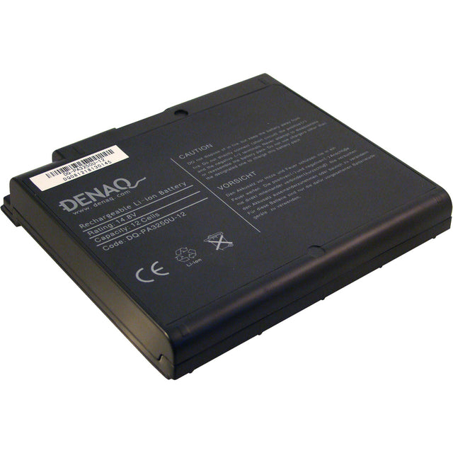 DENAQ 12-Cell 6600mAh Li-Ion Laptop Battery for TOSHIBA Satellite 2430, 2435, A30, A35, S2430 Series and other