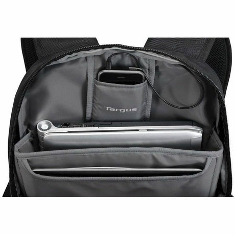 Targus Carrying Case for 16" Notebook - Black with Earphone Jack in strap