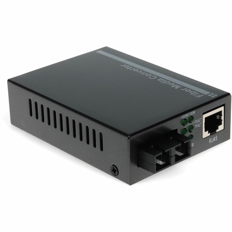 AddOn 10/100Base-TX(RJ-45) to 100Base-LX(SC) SMF 1310nm 40km Media Converter