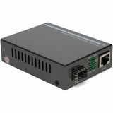 AddOn 10/100/1000Base-TX(RJ-45) to Open SFP Port Media Converter