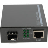 AddOn 10/100/1000Base-TX(RJ-45) to Open SFP Port Media Converter