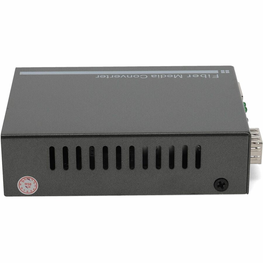 AddOn 10/100/1000Base-TX(RJ-45) to Open SFP Port Media Converter