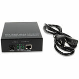 AddOn 10/100/1000Base-TX(RJ-45) to 1000Base-SX(SC) MMF 850nm 550m POE Media Converter