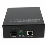 AddOn 10/100/1000Base-TX(RJ-45) to Open SFP Port POE Media Converter