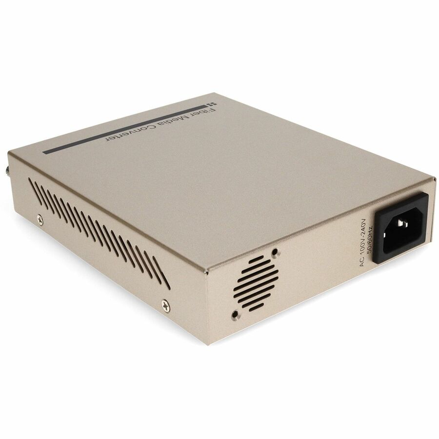 AddOn 10/100Base-TX(RJ-45) to 100Base-BXU(SC) BiDi SMF 1310nmTX/1550nmRX 20km Managed Media Converter