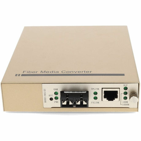 AddOn 10/100/1000Base-TX(RJ-45) to 1000Base-SX(SC) MMF 850nm 550m Managed Media Converter