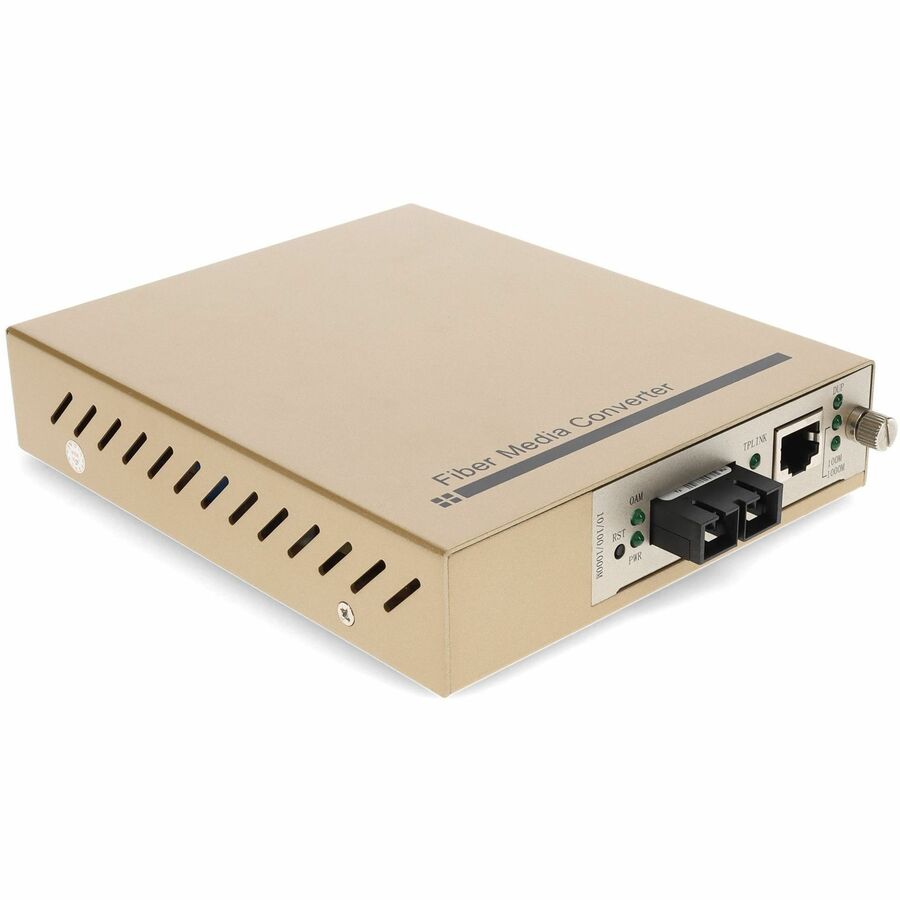 AddOn 10/100/1000Base-TX(RJ-45) to 1000Base-SX(SC) MMF 850nm 550m Managed Media Converter