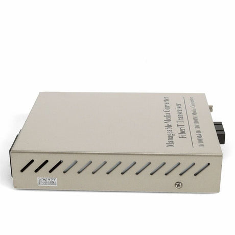 AddOn 10/100/1000Base-TX(RJ-45) to 1000Base-LX(SC) SMF 1310nm 20km Managed Media Converter