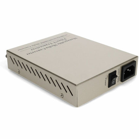 AddOn 10/100/1000Base-TX(RJ-45) to 1000Base-LX(SC) SMF 1310nm 20km Managed Media Converter