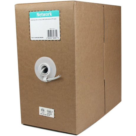 1000FT GREY CAT5E CABLE BULK