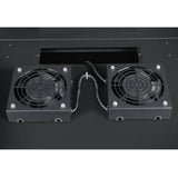 Eaton Tripp Lite Series SmartRack Wall-Mount Roof Fan Kit - 2-120V high-performance fans; 210 CFM; 5-15P plug