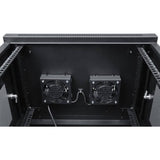 Eaton Tripp Lite Series SmartRack Wall-Mount Roof Fan Kit - 2-120V high-performance fans; 210 CFM; 5-15P plug