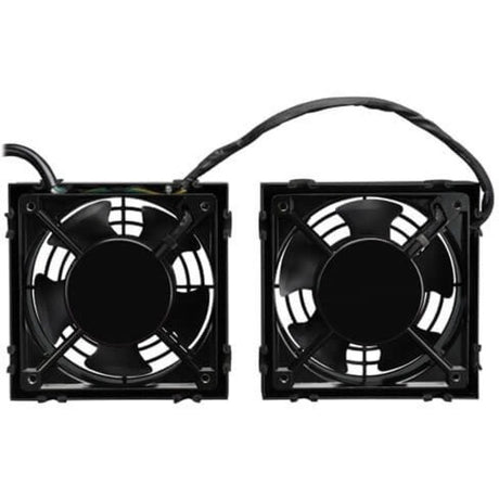 Eaton Tripp Lite Series SmartRack Wall-Mount Roof Fan Kit - 2-120V high-performance fans; 210 CFM; 5-15P plug
