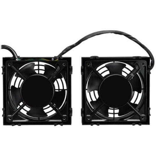 Eaton Tripp Lite Series SmartRack Wall-Mount Roof Fan Kit - 2-120V high-performance fans; 210 CFM; 5-15P plug