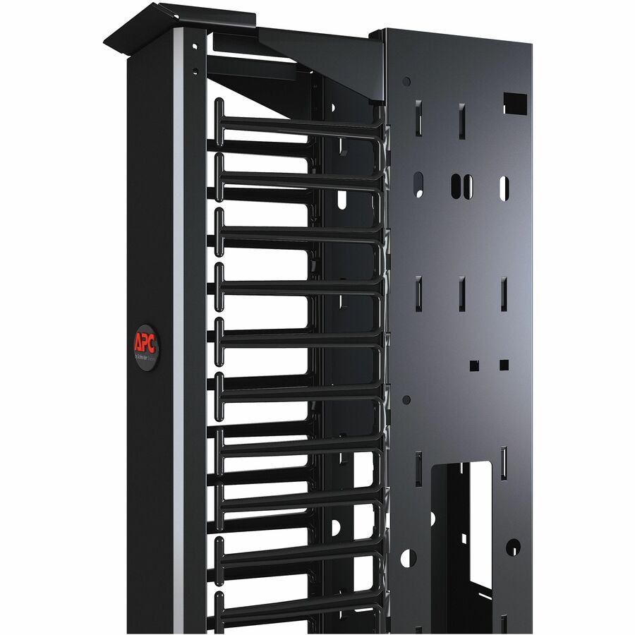 Performance, Vertical Cable Manager for 2 & 4 Post Racks, 84"H x 12"W, Single-Sided with Door