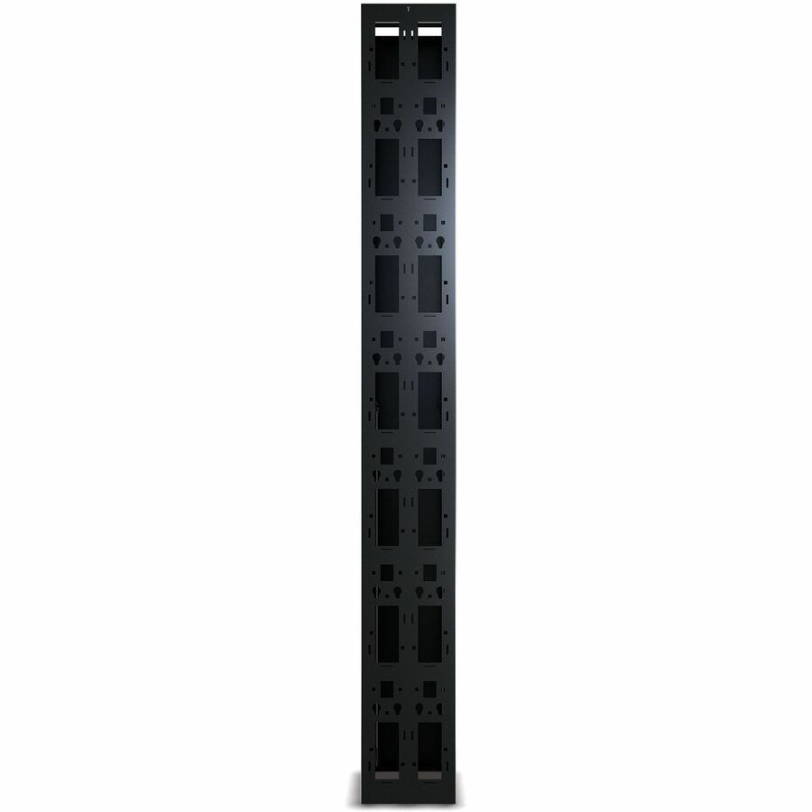 Performance, Vertical Cable Manager for 2 & 4 Post Racks, 84"H x 10"W, Single-Sided with Door
