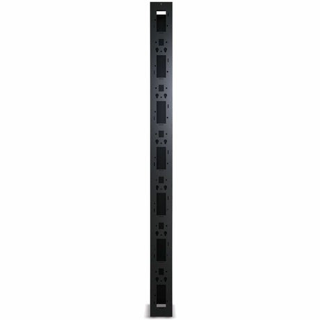 Performance,Vertical Cable Manager for 2 & 4 Post Racks, 84"H x 6"W, Single-Sided with Door