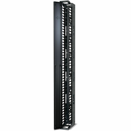 Performance,Vertical Cable Manager for 2 & 4 Post Racks, 84"H x 6"W, Single-Sided with Door