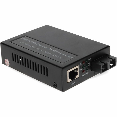 AddOn 10/100Base-TX(RJ-45) to 100Base-FX(SC) MMF 1310nm 2km POE Media Converter