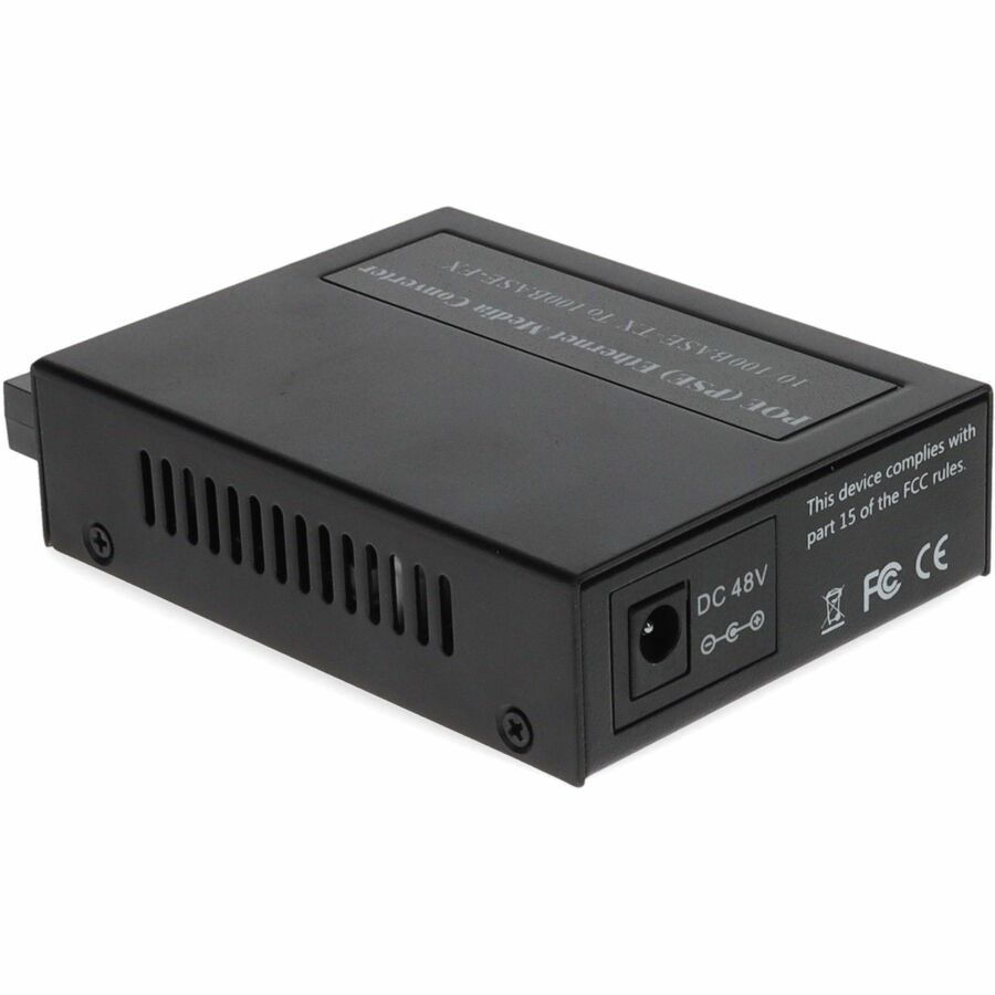 AddOn 10/100Base-TX(RJ-45) to 100Base-FX(SC) MMF 1310nm 2km POE Media Converter