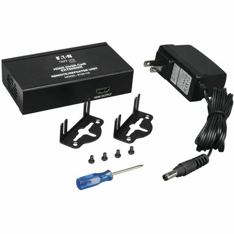 Eaton Tripp Lite Series HDMI over Cat5/6 Extender, Box-Style Remote Repeater for Video/Audio, Up to 125 ft. (38 m), TAA