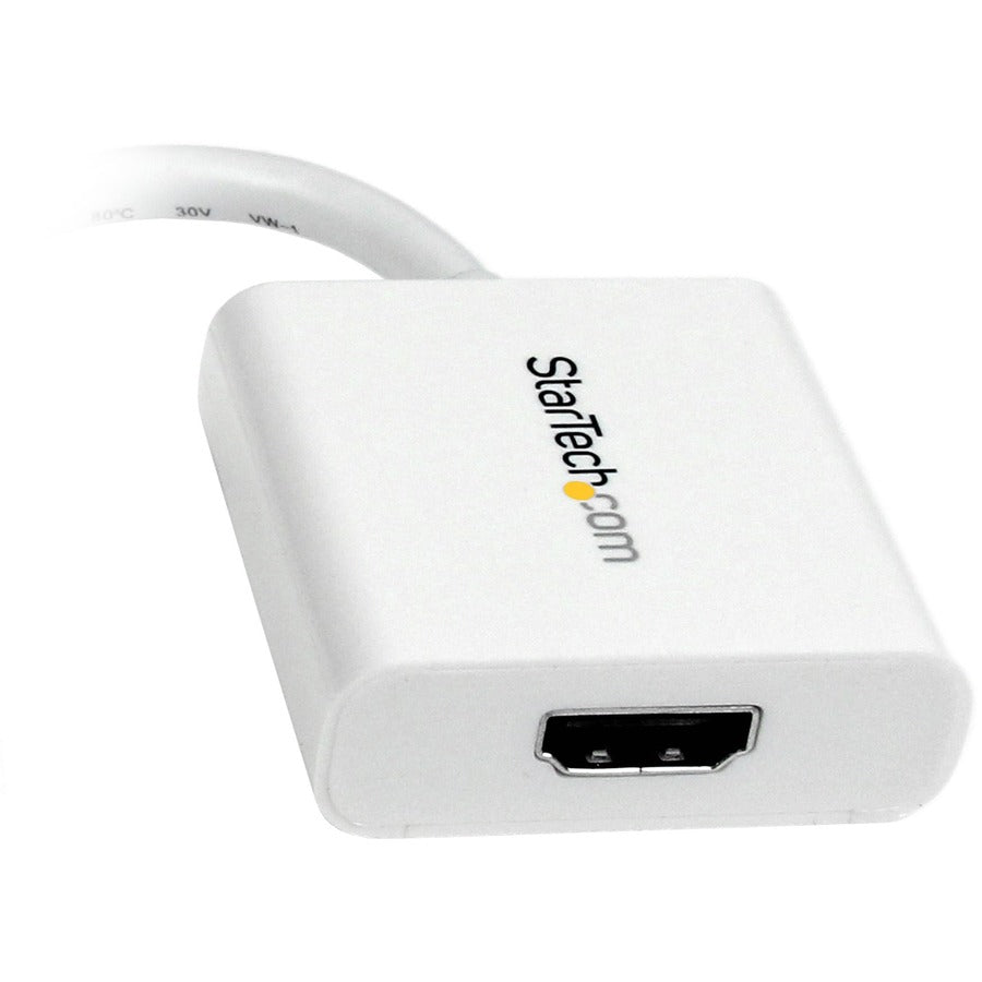 WHITE MINI DISPLAYPORT TO HDMI