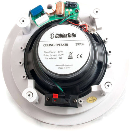 6IN Ceiling Speaker 8Ohm White