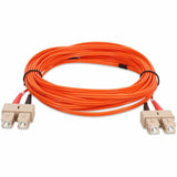 AddOn 3m SC (Male) to SC (Male) Orange OM1 Duplex Fiber OFNR (Riser-Rated) Patch Cable