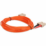 AddOn 5m SC (Male) to SC (Male) Orange OM1 Duplex Fiber OFNR (Riser-Rated) Patch Cable