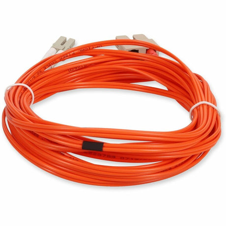 AddOn 3m LC (Male) to SC (Male) Orange OM1 Duplex Fiber OFNR (Riser-Rated) Patch Cable
