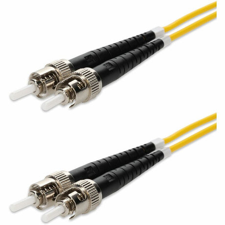 AddOn 5m ST (Male) to ST (Male) Yellow OS2 Duplex Fiber OFNR (Riser-Rated) Patch Cable