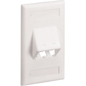 Panduit Classic CFPSL2WHY Faceplate