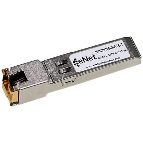 ENET Juniper Compatible SFP-1GE-T TAA Compliant Functionally Identical 10/100/1000BASE-T SFP N/A RJ45 Connector