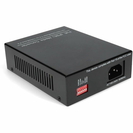AddOn 10/100/1000Base-TX(RJ-45) to 1000Base-BXD(ST) BiDi SMF 1550nm/1310nm 20km POE Media Converter