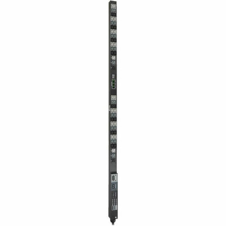 Eaton Tripp Lite Series 8.6kW 3-Phase Local Metered PDU, 208/120V Outlets (36 C13, 6 C19, 6 5-15/20R), 208V L21-30P, 6 ft. (1.83 m) Cord, 0U Vertical, TAA