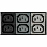 Eaton Tripp Lite Series 8.6kW 3-Phase Local Metered PDU, 208/120V Outlets (36 C13, 6 C19, 6 5-15/20R), 208V L21-30P, 6 ft. (1.83 m) Cord, 0U Vertical, TAA