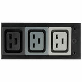 Eaton Tripp Lite Series 8.6kW 3-Phase Local Metered PDU, 208/120V Outlets (36 C13, 6 C19, 6 5-15/20R), 208V L21-30P, 6 ft. (1.83 m) Cord, 0U Vertical, TAA