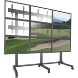 Chief FUSION 3 x 3 Micro-Adjustable Large Freestanding Video Wall