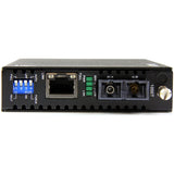 StarTech.com Gigabit Ethernet Single Mode Fiber Media Converter SC 40 km - 1000 Mbps