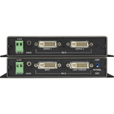 Black Box DVI-D and Stereo Audio Fiber Extender Kit, Multimode