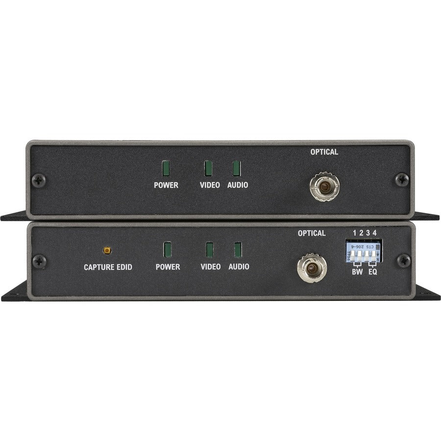 Black Box DVI-D and Stereo Audio Fiber Extender Kit, Multimode
