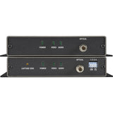 Black Box DVI-D and Stereo Audio Fiber Extender Kit, Multimode