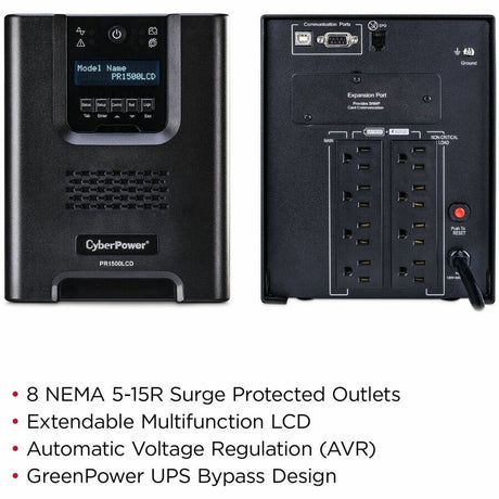 CyberPower PR1500LCD Smart App Sinewave UPS Systems