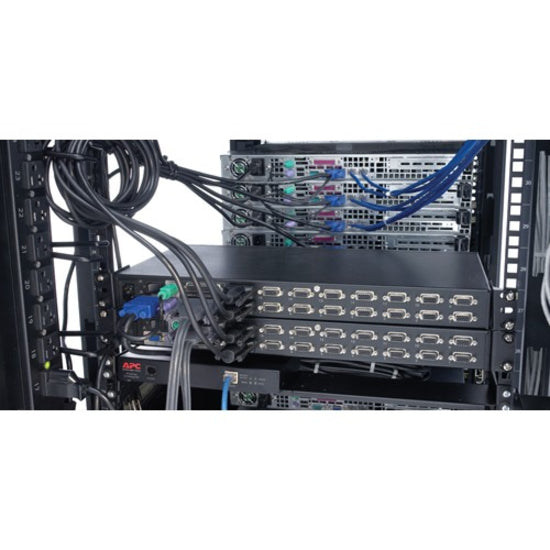 APC 8 Port Multi-Platform Analog KVM Switch