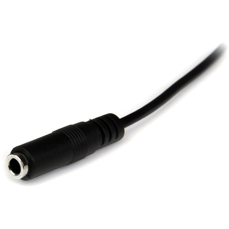 StarTech.com 1m Slim 3.5mm Stereo Extension Audio Cable - M/F