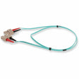 AddOn 5m SC (Male) to SC (Male) Aqua OM3 Duplex Fiber OFNR (Riser-Rated) Patch Cable