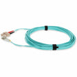 AddOn 7m LC (Male) to SC (Male) Aqua OM3 Duplex Fiber OFNR (Riser-Rated) Patch Cable