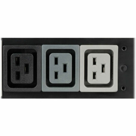 Eaton Tripp Lite Series 12.6kW 3-Phase Local Metered PDU, 208V Outlets (36 C13 & 9 C19) Hubbell 50A CS8365C, 6 ft. (1.83 m) Cord, 0U Vertical, TAA